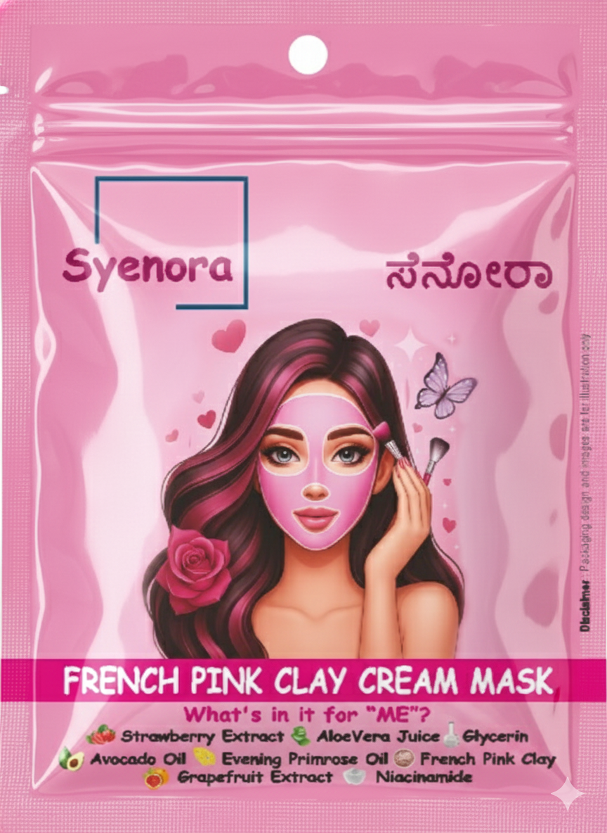 French Pink Clay Cream Mask